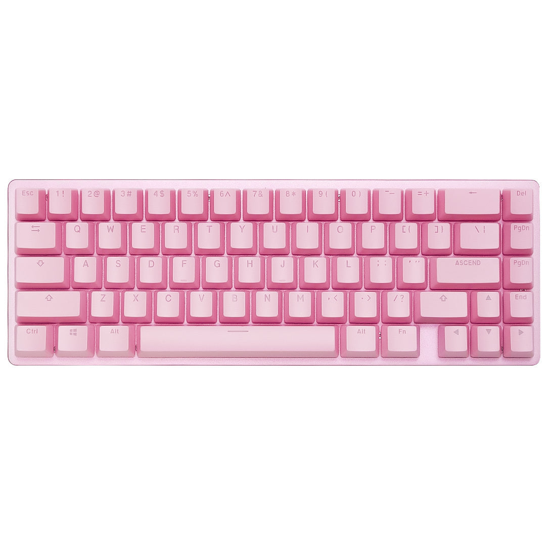 Glorious GMMK 2 Compact 65% RGB Custom Mechanical Keyboard Mako Tactile Switch - Pure Pink