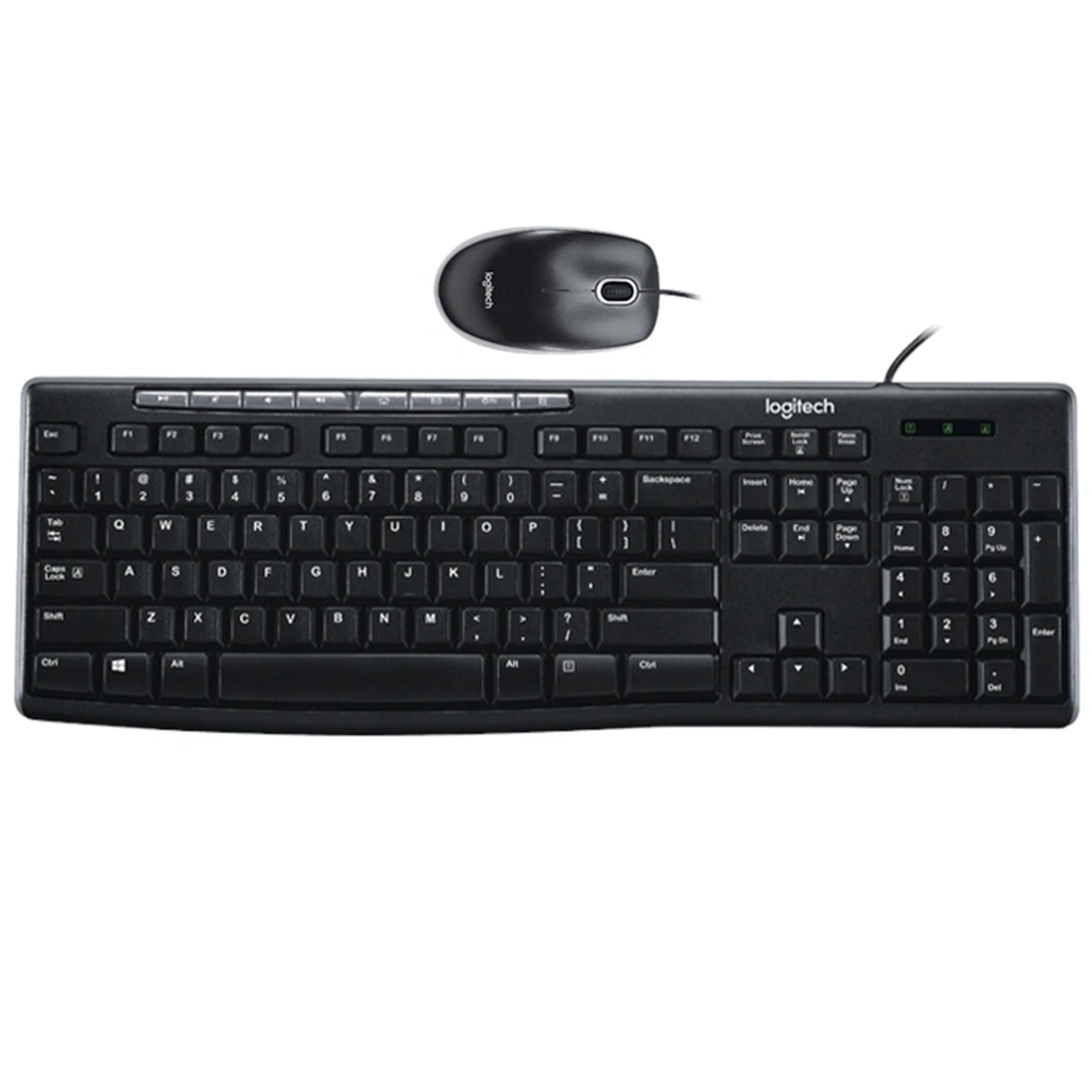 Logitech MK200 Wired USB Keyboard and Mouse