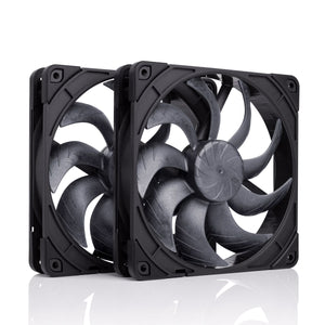 Noctua NF-A14x25 G2 PWM Sx2-PP Chromax Black 140mm 1500rpm Cooling Fan - Twin Pack