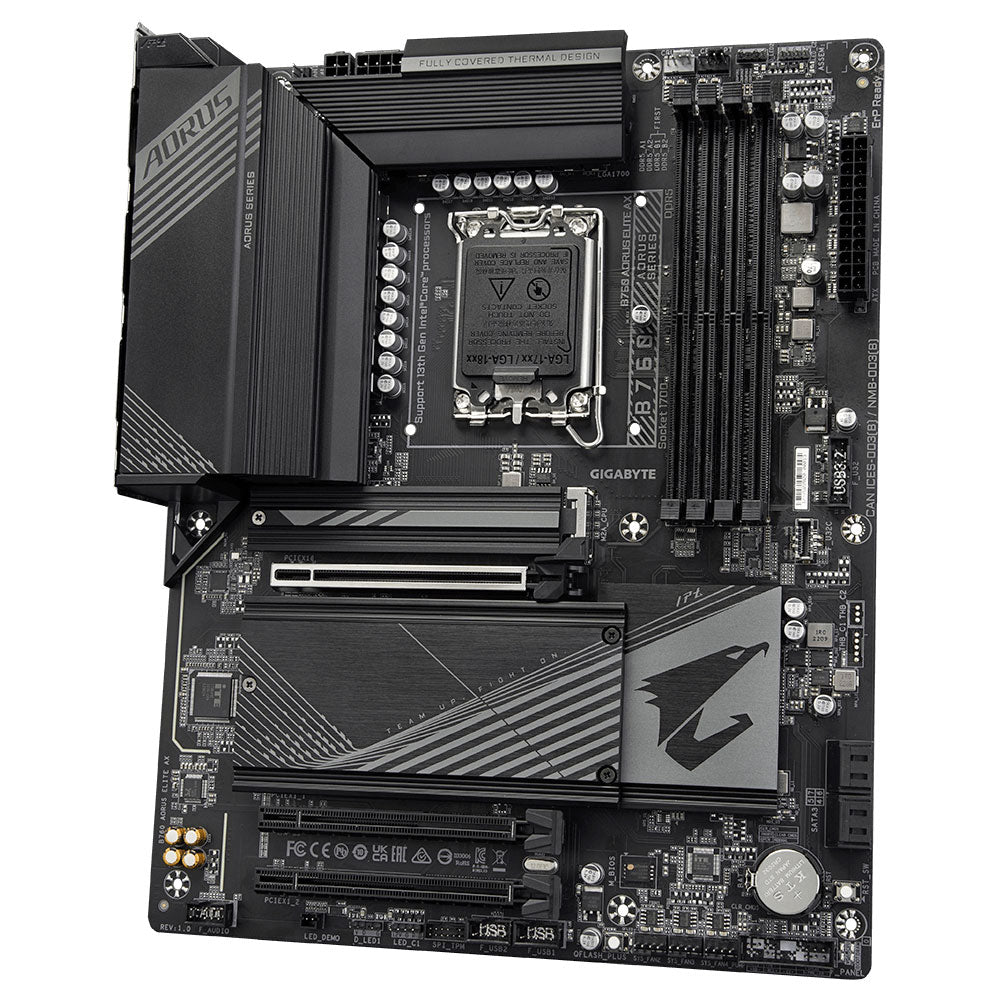 Gigabyte B760 AORUS ELITE AX  DDR5 Gaming Motherboard