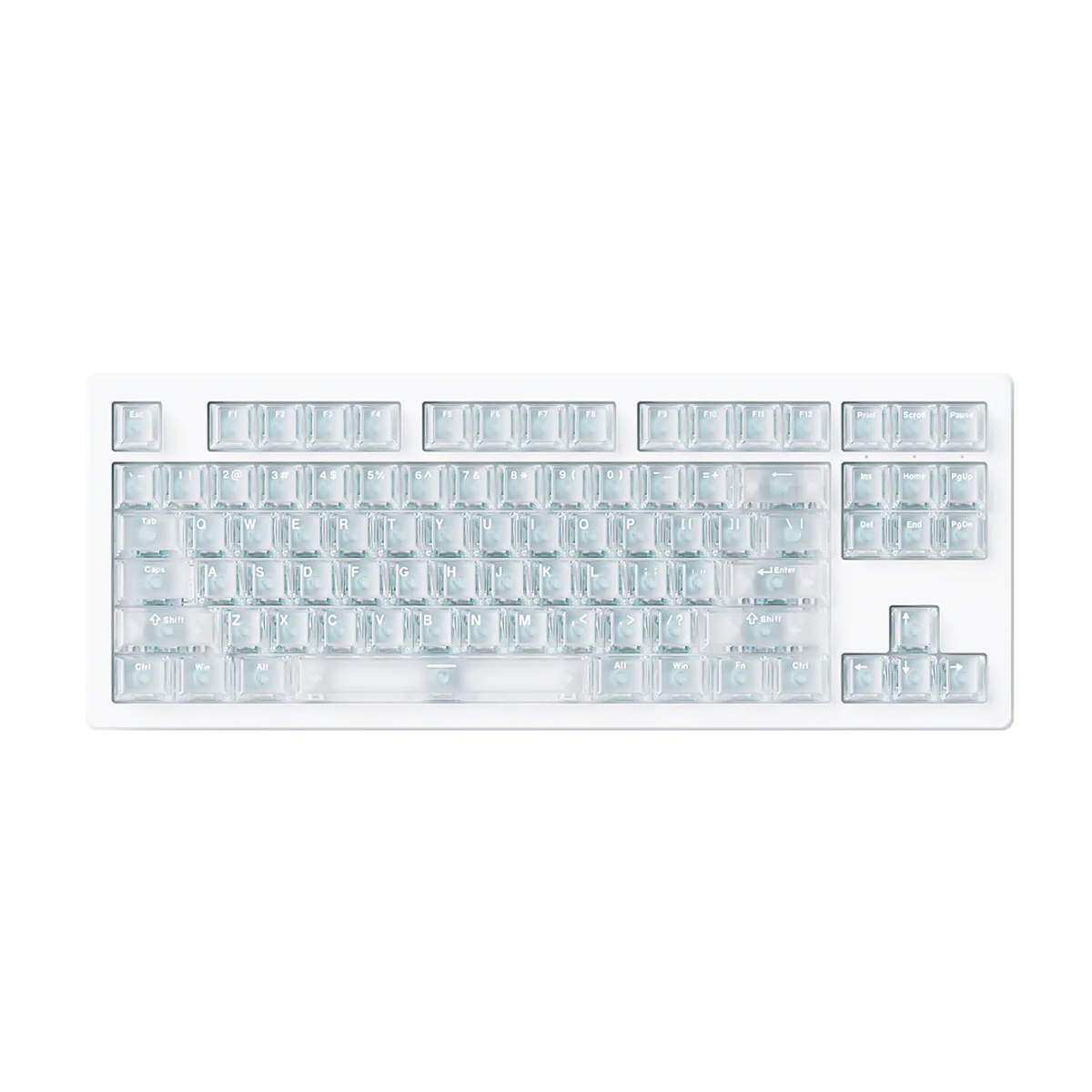 Akko Monsgeek M3 V5 HE White TKL Wireless Aluminium Hall-Effect Gaming Keyboard - AstroAim Switch