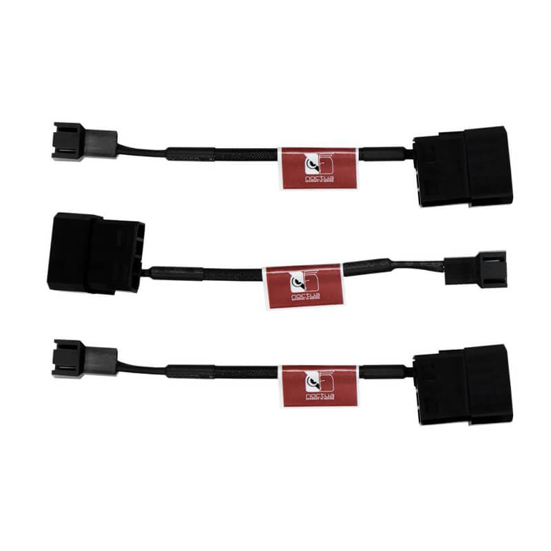 Noctua NA-SAC1 3x NA-AC1 3:4-Pin Adaptor Cables