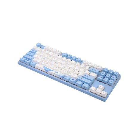 Varmilo VEM87 Sea Melody TKL Mechanical Keyboard - EC Daisy V2 Linear Switch