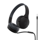 Belkin SoundForm Mini Kids Wired Headphones - Black