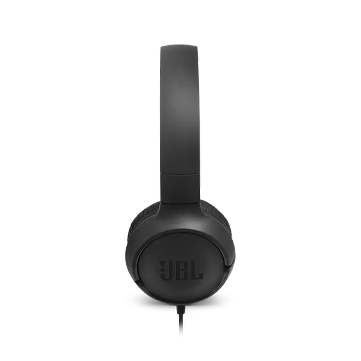 JBL Tune 500 Wired On-Ear Headphones - Black