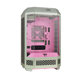 Thermaltake The Tower 300 Tempered Glass Micro Tower Case Matcha Plum Edition