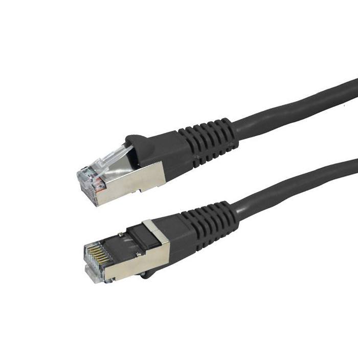 Dynamix Cat 6A Black SFTP 10G Network Patch Lead - 20M