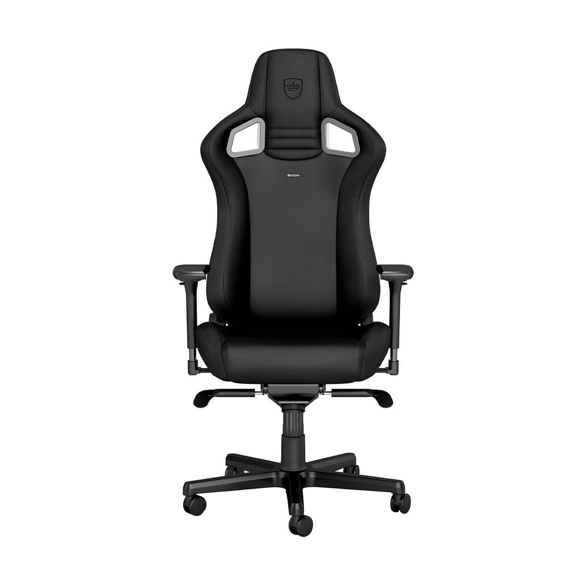 Noblechairs EPIC Series Vinyl/Hybrid Leather Gaming Chair - Black Edition