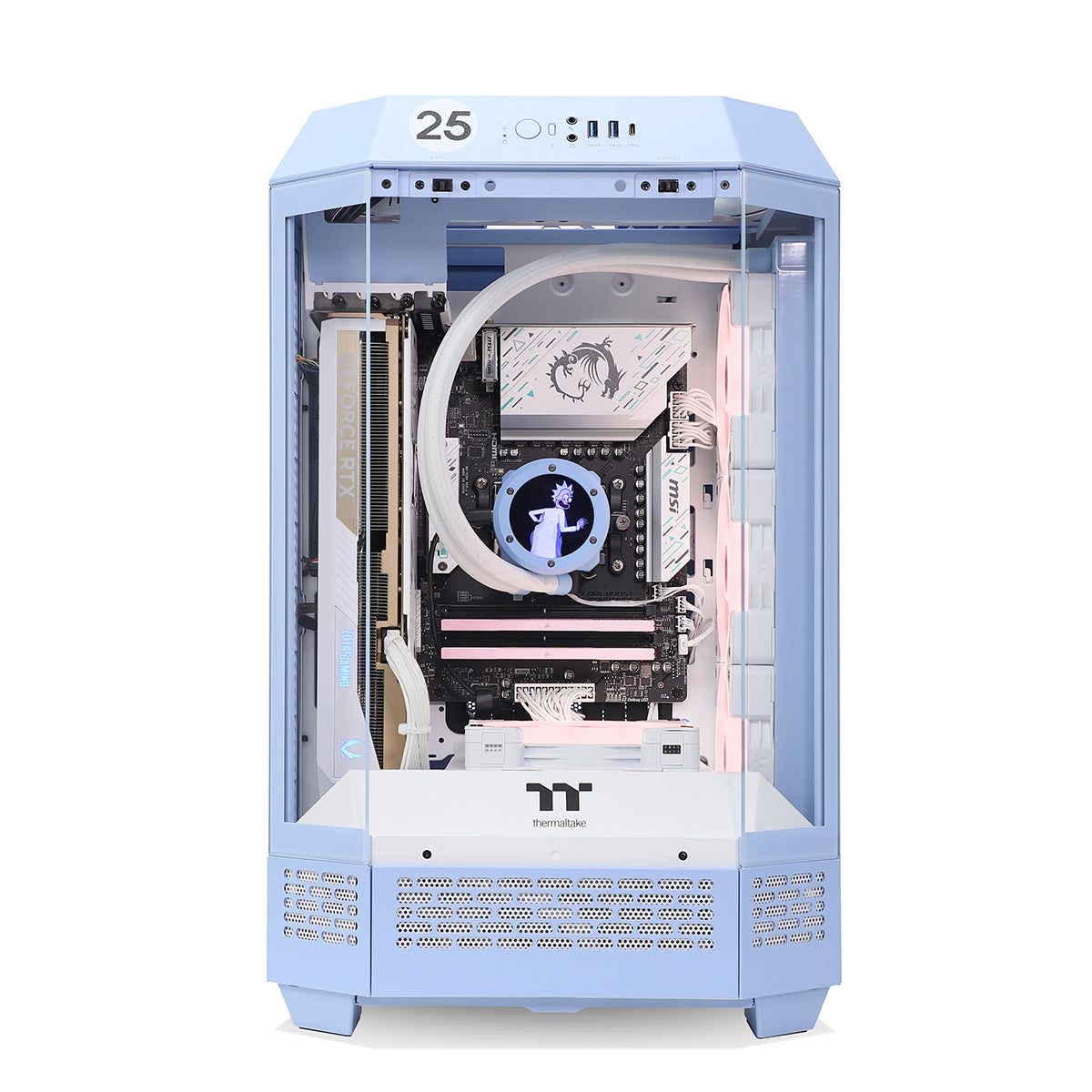 Pop RTX 5070 Ti Ryzen 7 7800X3D Gaming PC - BLUE