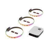 Hyte LS10 qRGB Light Strips Three Pack with Nexus Portal NP50