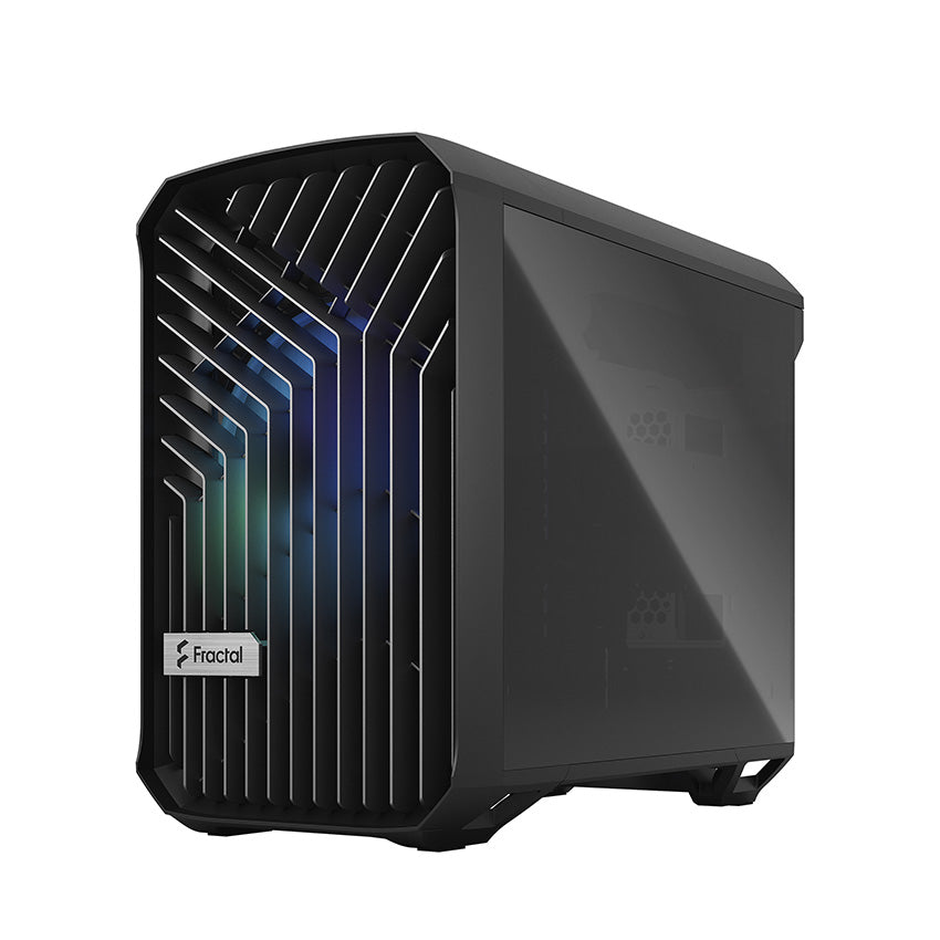 Fractal Design Torrent Nano RGB TG Tower ITX Case - Black Light Tint