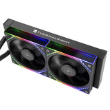 Thermalright Frozen Infinity 240 Black AIO Liquid CPU Cooler TLM12W Fans - Bulk Pack