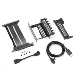 CableMod Vertical PCI-e Bracket 4.0 - Black (HDMI + Display Port)