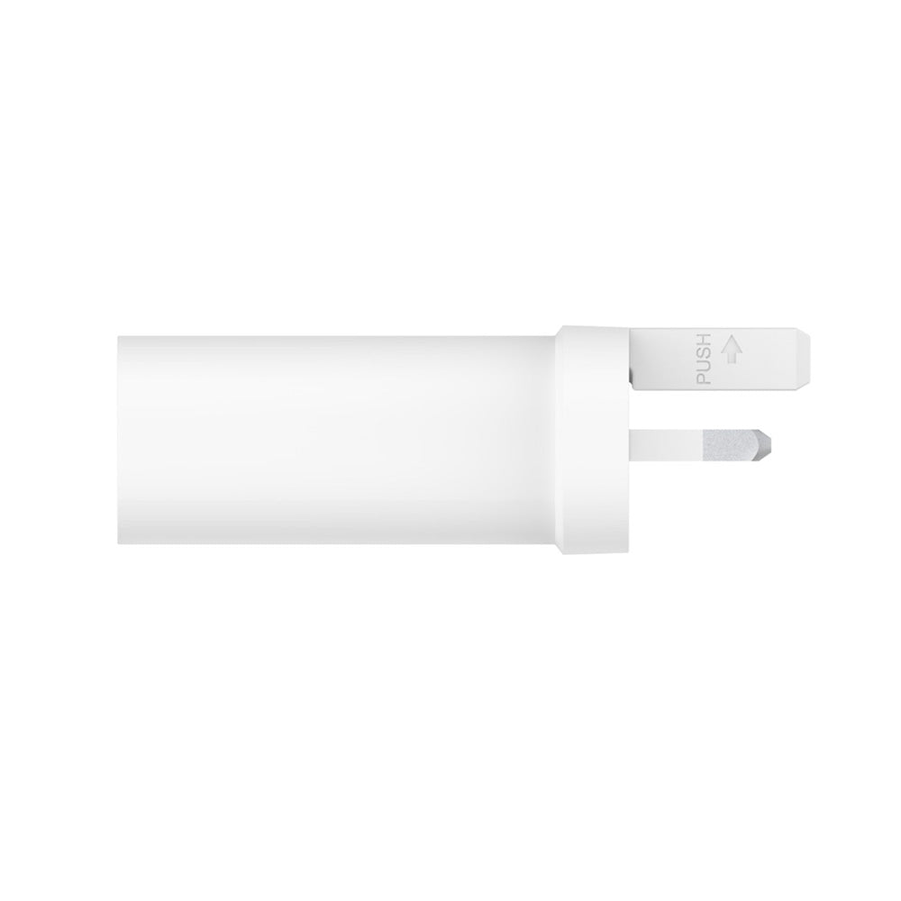 Belkin 25W PPS USB-C PD Wall Charger with 1m C-C PVC Cable - White