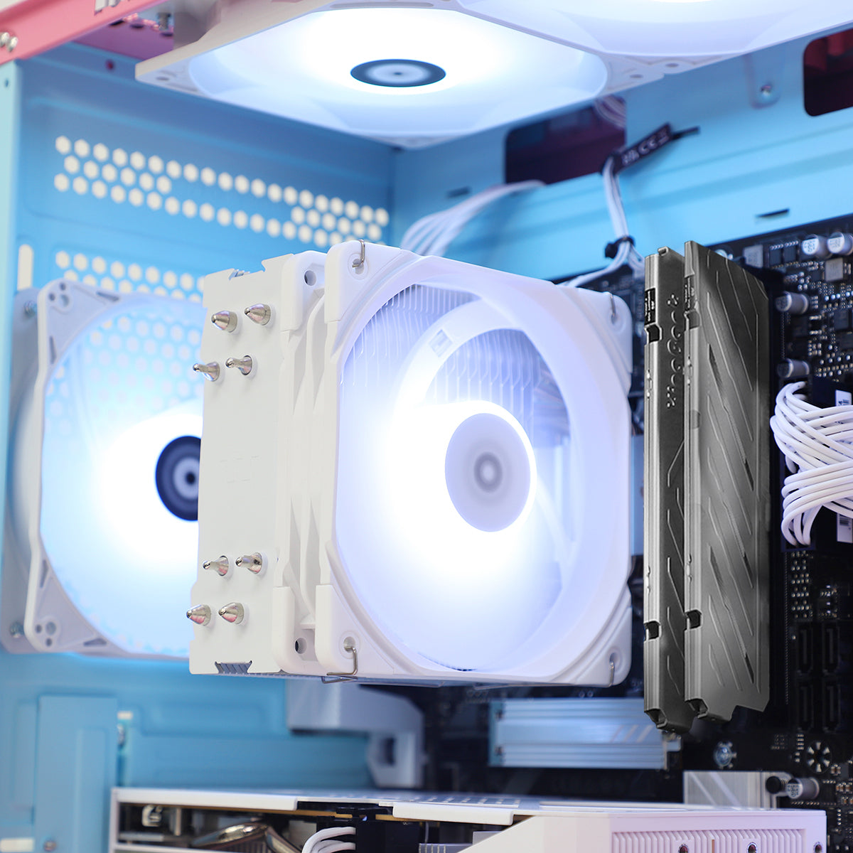 Fury SWIFT RTX 5050 Ryzen 5 5500 Gaming PC - Pink