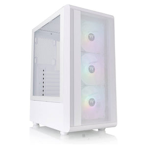 Thermaltake S200 Tempered Glass ARGB Mid Tower Case Snow Edition