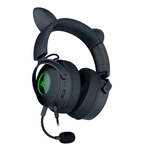 Razer Kraken Kitty V2 Pro Wired RGB Headset with Interchangeable Ears - Black