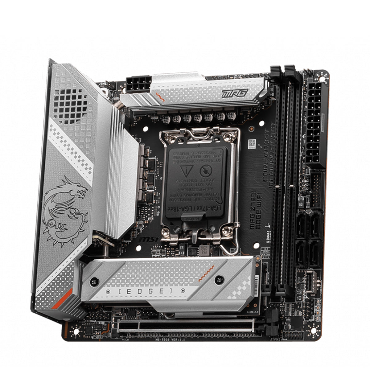 MSI MPG Z790I EDGE WIFI DDR5 Mini-ITX Motherboard