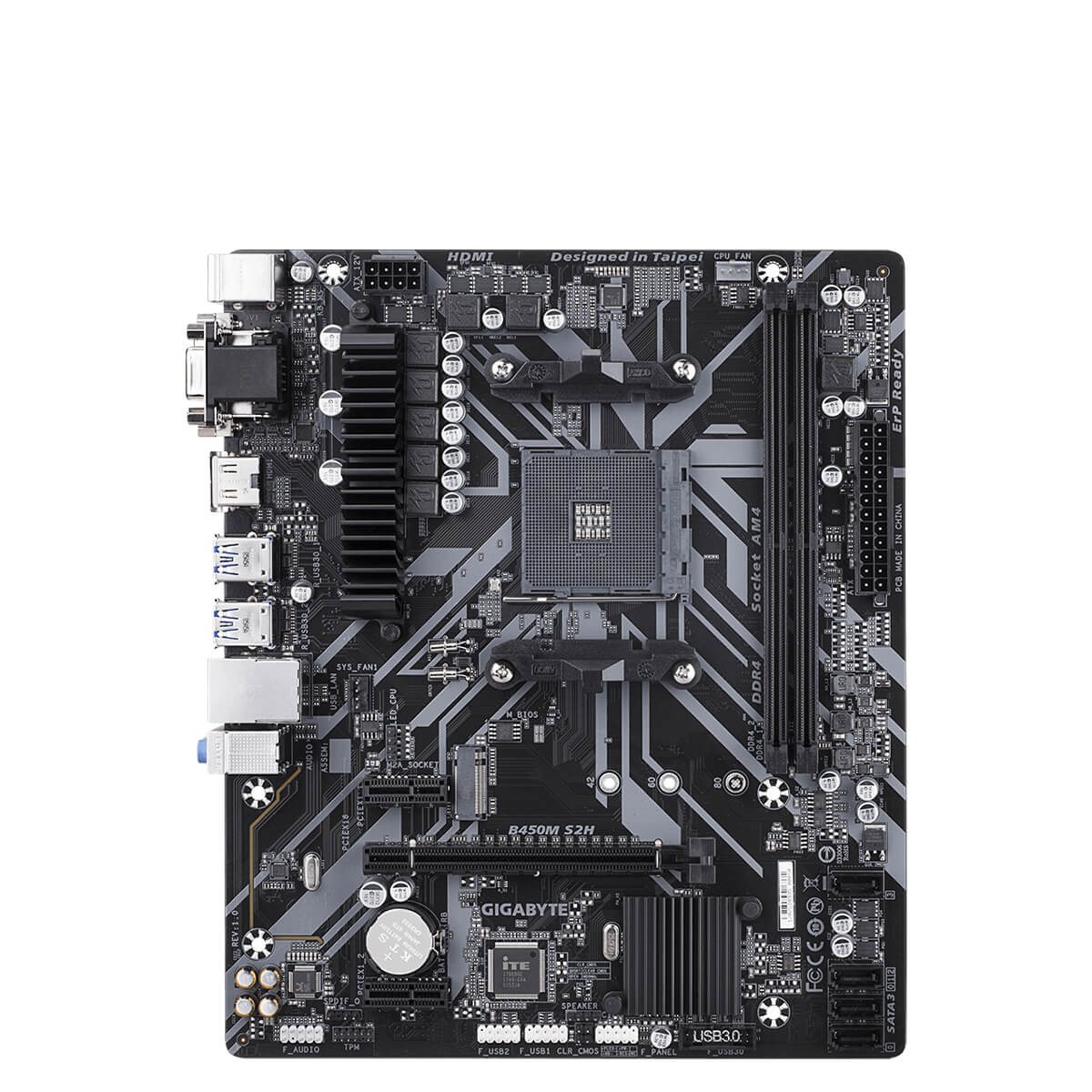 Gigabyte B450M-S2H mATX Motherboard