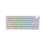 Akko Monsgeek M1 V5 TMR White 75% Wireless Aluminium Magnetic Gaming Keyboard - AstroAim Switch