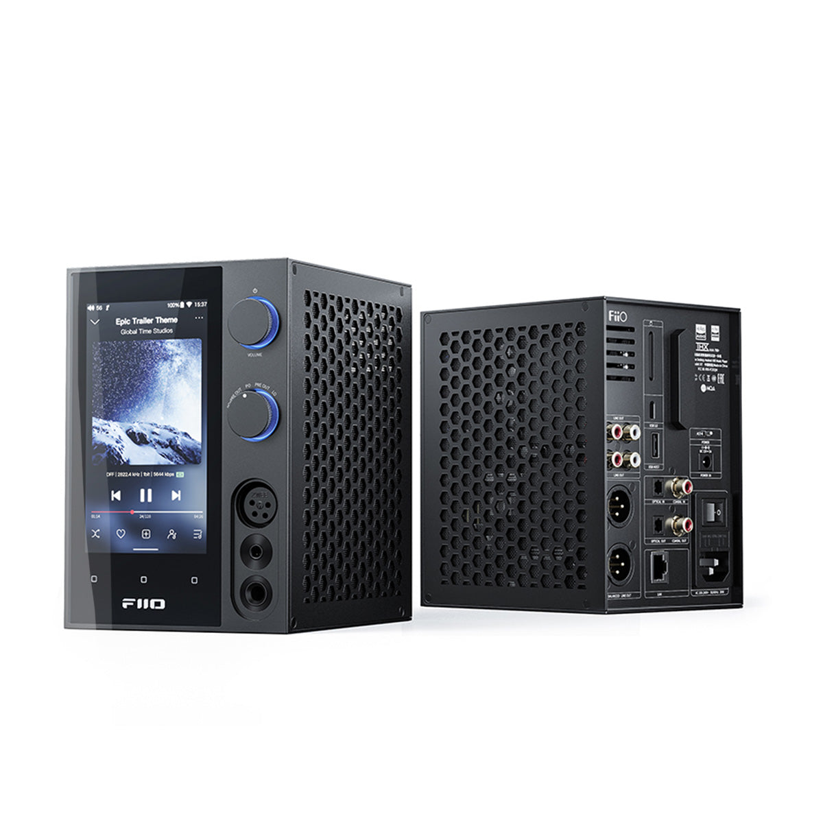 FiiO R7 Hi-Res Streaming Amplifier Desktop System Black