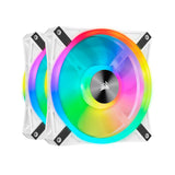 Corsair iCUE QL140 RGB 140MM RGB LED Fan White - Twin Pack