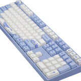 Varmilo VA108M Sea Melody White LED Dye Sub PBT Mechanical Keyboard - Cherry MX Blue