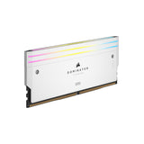 Corsair Dominator Titanium 32GB (2X16GB) DDR5-7200 CL34 Memory (CMP32GX5M2X7200C34W) - White