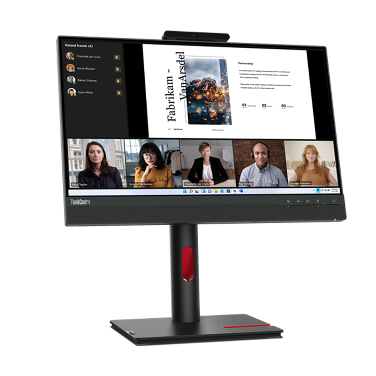 Lenovo TIO 22 G5 21.5" FHD Touchscreen Monitor