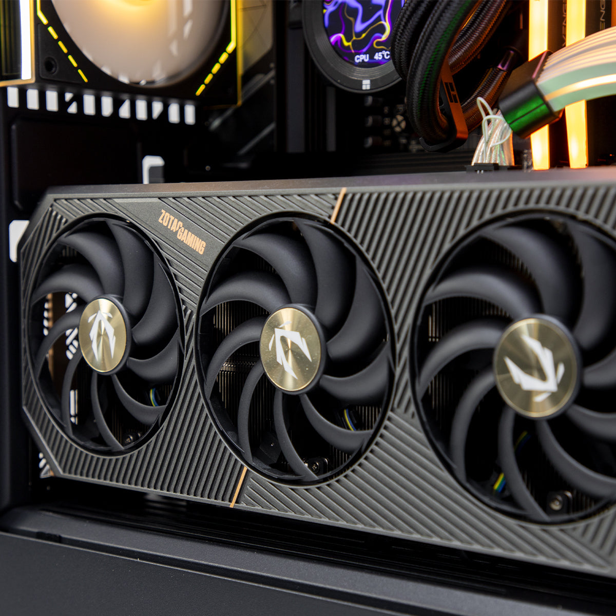 Abyssal AMP RTX 5080 Ryzen 9 9900X3D Gaming PC - BLACK