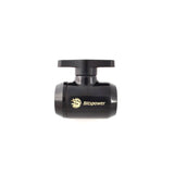 Bitspower Mini Valve With Black Handle Fitting - Matt Black/Black