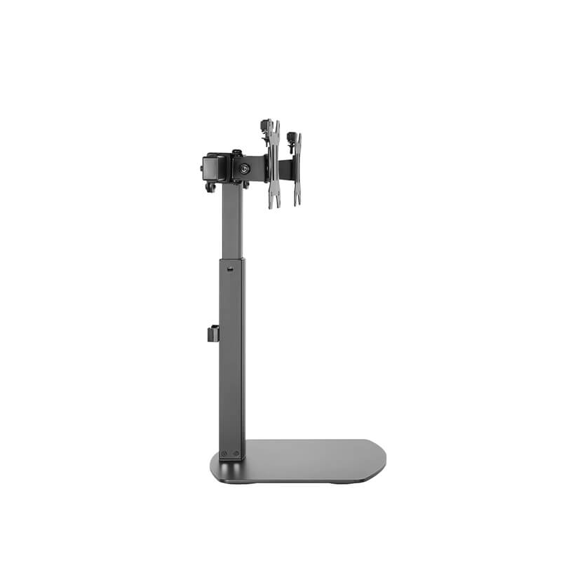 Brateck LDT22-T02 Dual Screen Pneumatic Vertical Lift Monitor Stand