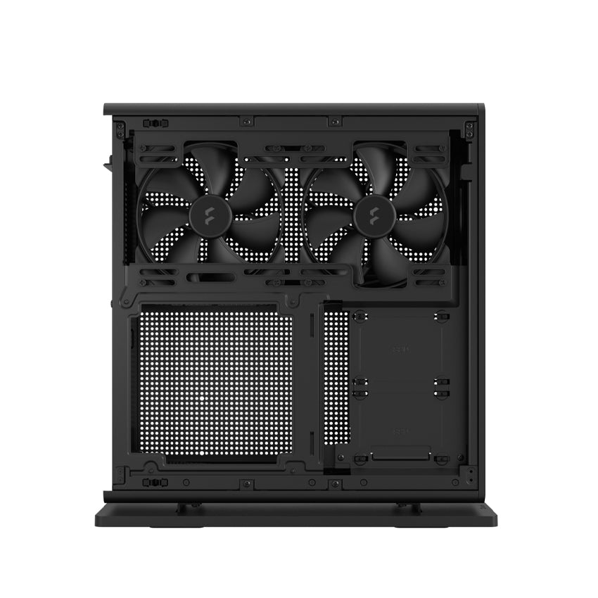 Fractal Design Ridge Mini ITX Case - Black PCIE 4.0