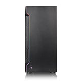 Thermaltake H200 RGB Tempered Glass Mid Tower Case - Black