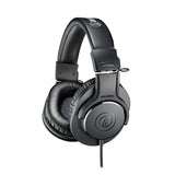 Audio Technica ATH-M20x Closed Circumaural Monitoring Headphones - Black