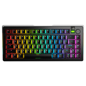 Glorious GMMK 3 Pro 75% Wireless Mechanical Keyboard Fox Linear Switch - Black