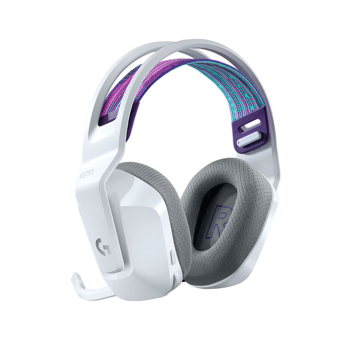 Logitech G733 LIGHTSPEED Wireless RGB Gaming Headset - White