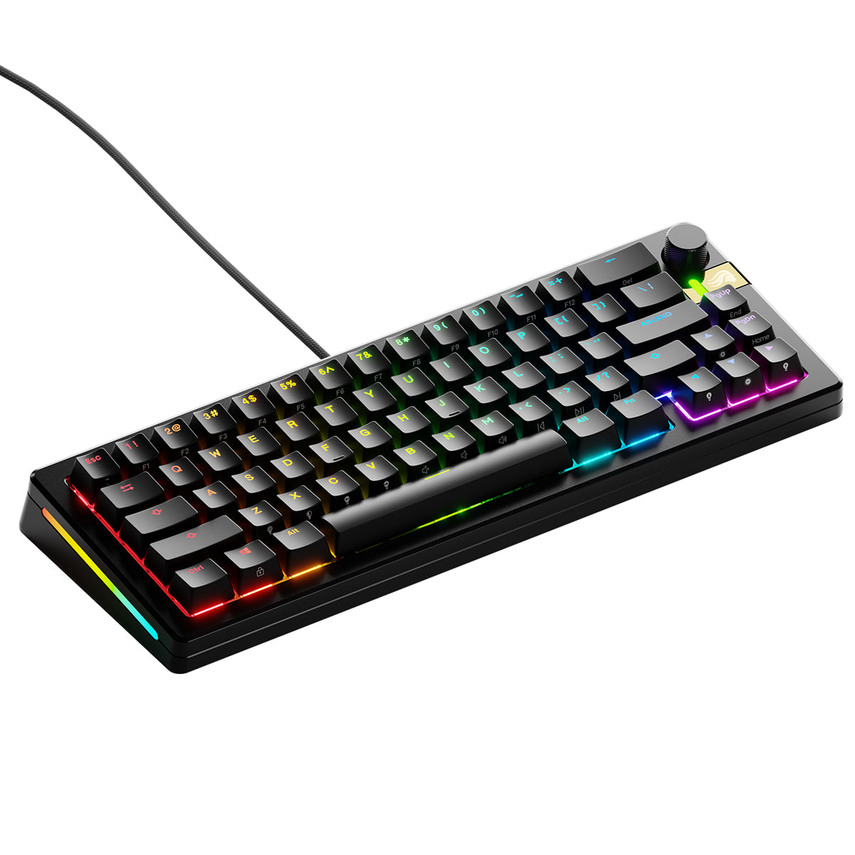 Glorious GMMK 3 Pro HE 65% Wired Mechanical Keyboard Fox HE Linear Switch - Black