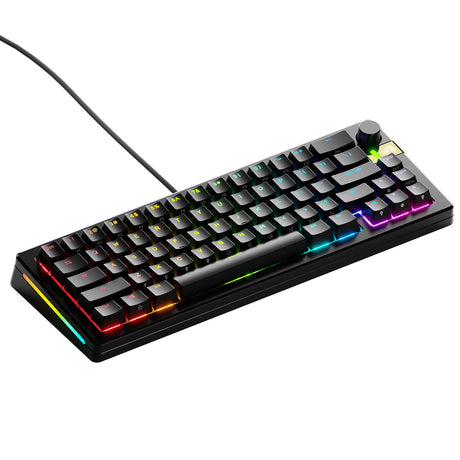 Glorious GMMK 3 Pro HE 65% Wired Mechanical Keyboard Fox HE Linear Switch - Black