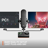 Steelseries Alias Pro XLR Gaming Microphone + Stream Mixer