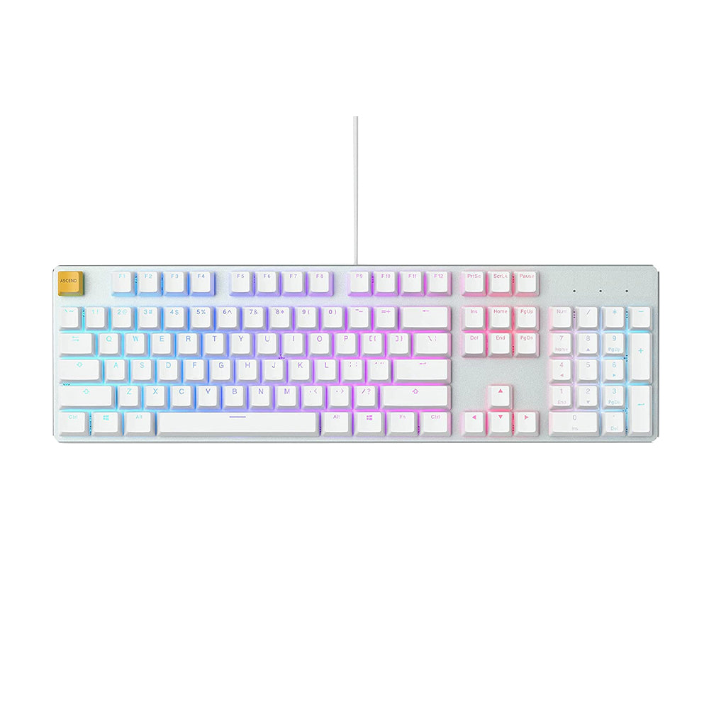 Glorious GMMK Full Size Pre-Built Keyboard - White