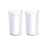 TP-Link Deco X90 AX6600 Whole Home Mesh Tri-Band WiFi 6 System - 2 Pack