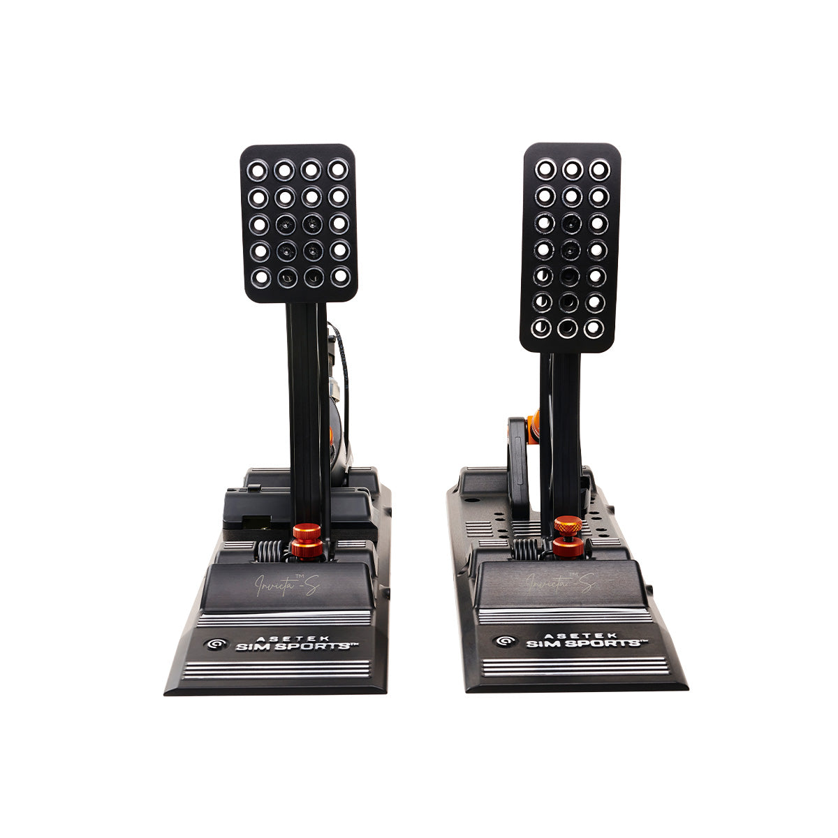 Asetek SimSports Invicta S-Series Hydraulic Brake and Throttle Pedal Set