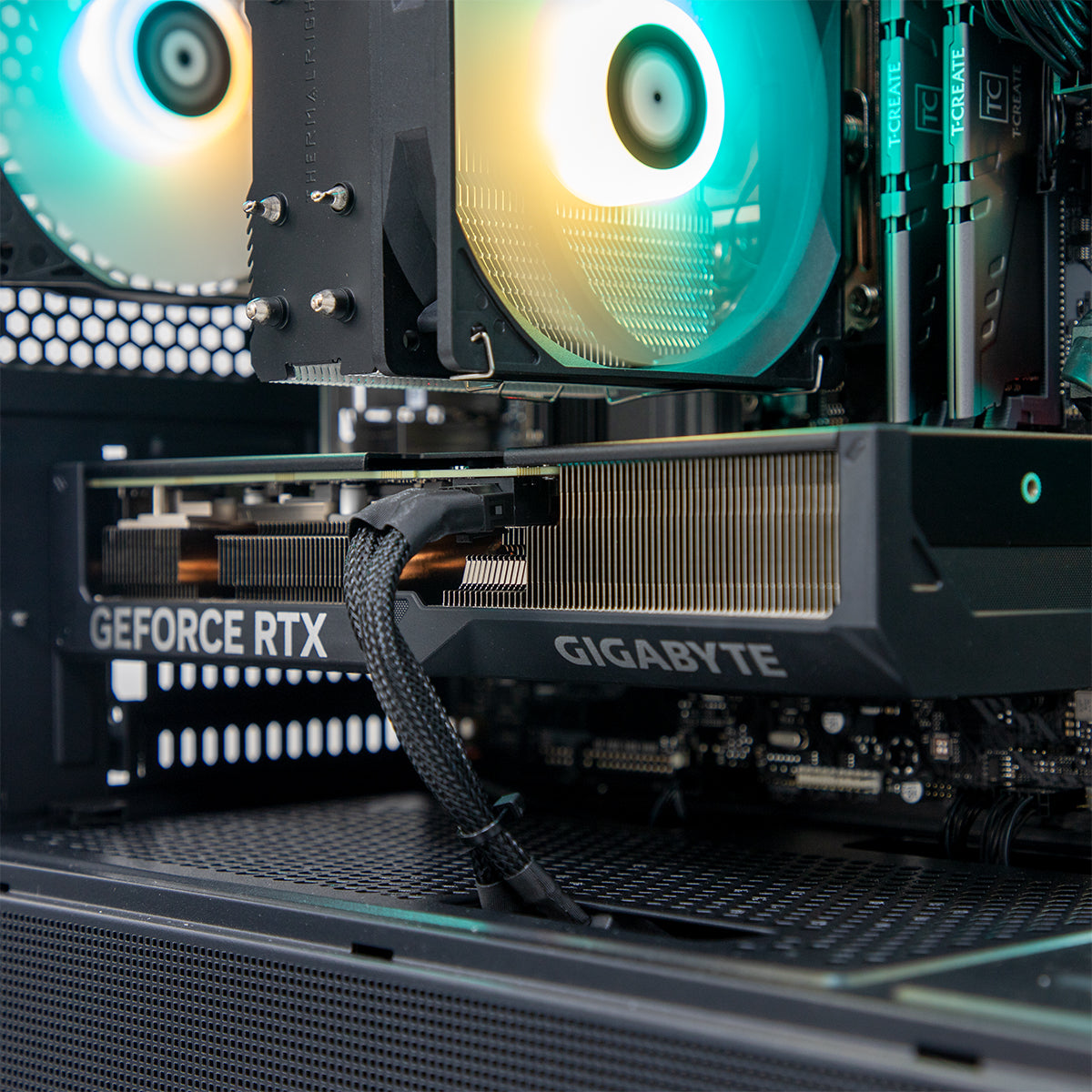 Immortal LUX RTX 4070 Core i5-14400F Gaming PC - Black