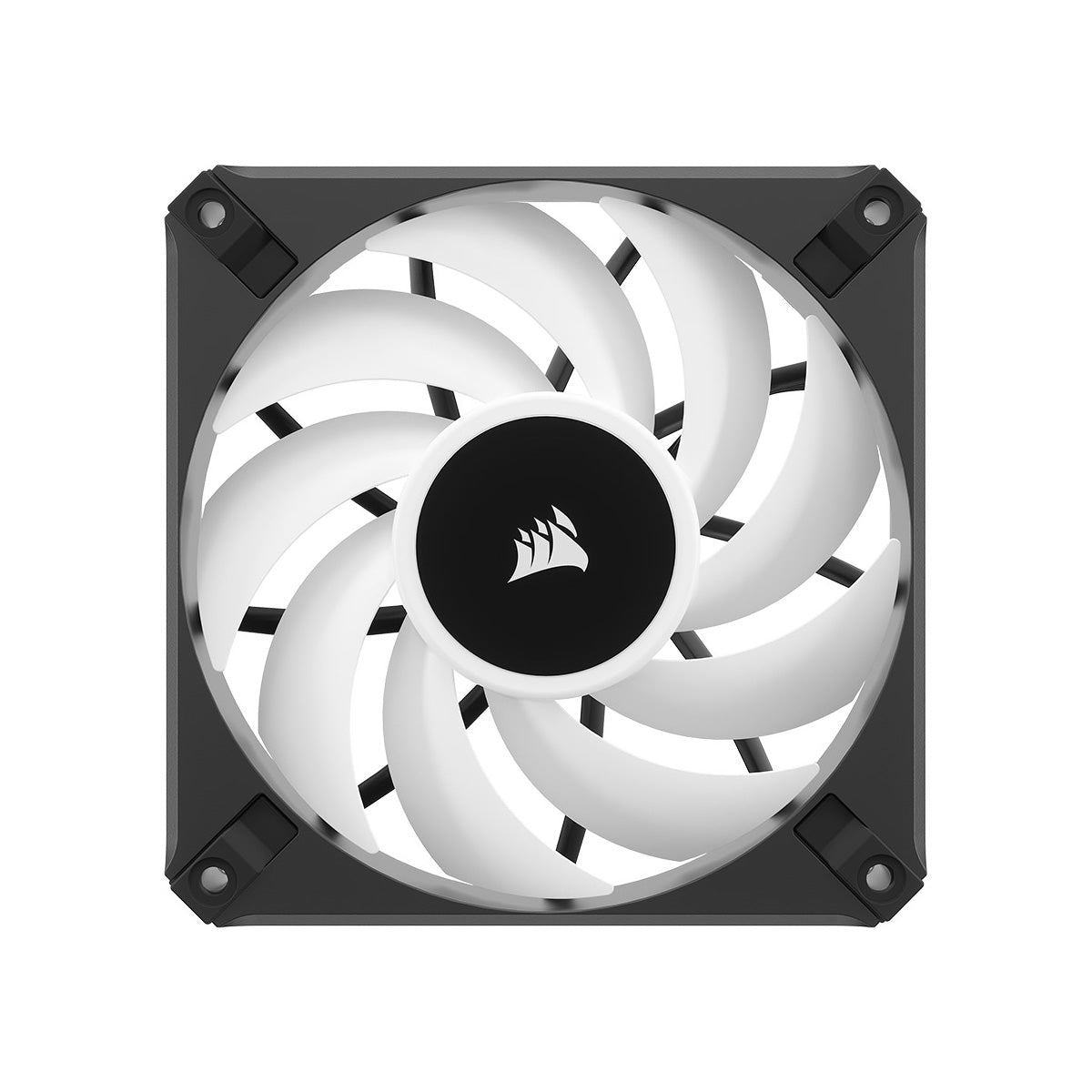 Corsair AF120 RGB SLIM 120mmx15mm Fluid Dynamic RGB Fan - Triple Pack with Lighting Node CORE