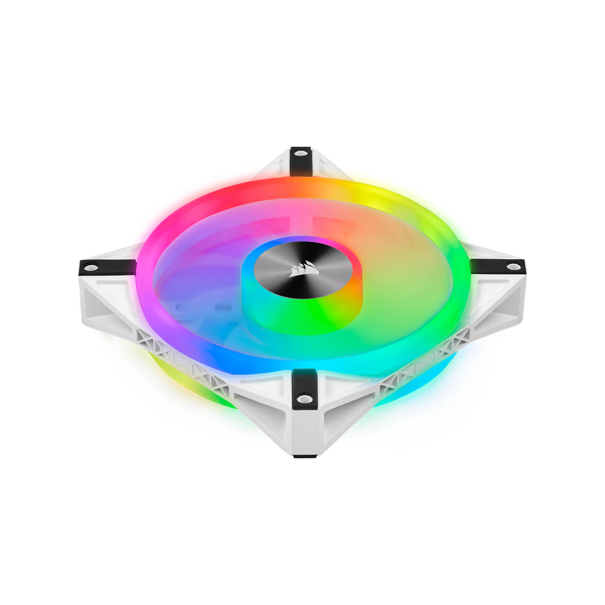 Corsair iCUE QL140 RGB 140MM RGB LED Fan White - Twin Pack