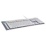 Logitech G815 Lightsync RGB Mechanical Gaming Keyboard - White Tactile