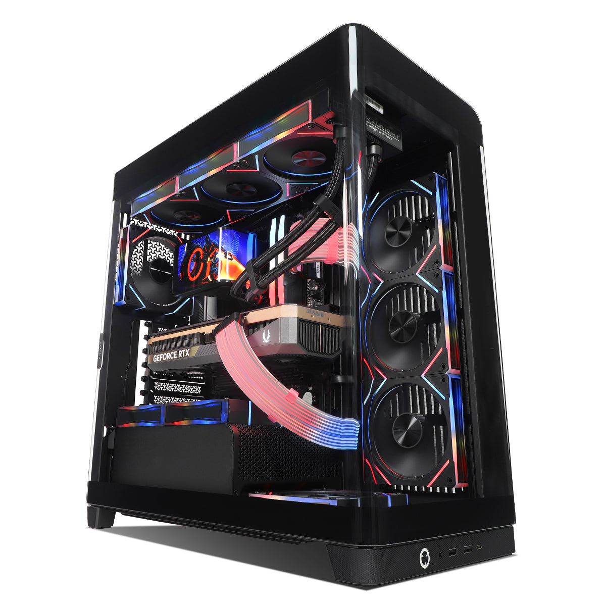 TRON ENCORE RTX 5070 Ryzen 7 9800X3D Gaming PC - Black