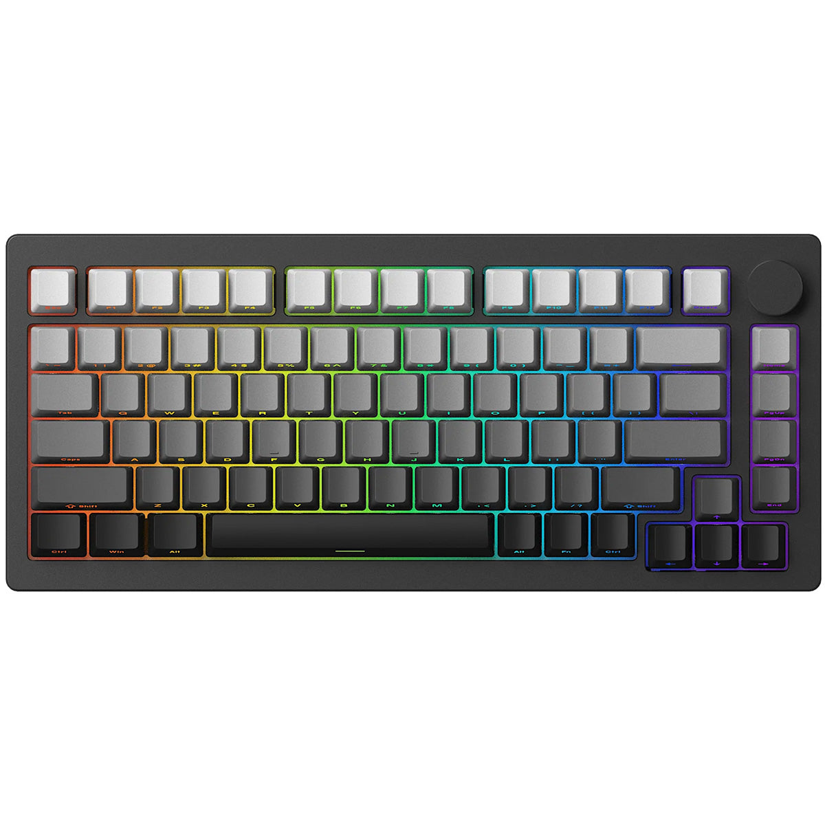 Akko Monsgeek M1W V3-SP Black Gradiant 75% RGB Wireless Mechanical Keyboard - Piano Pro Switch