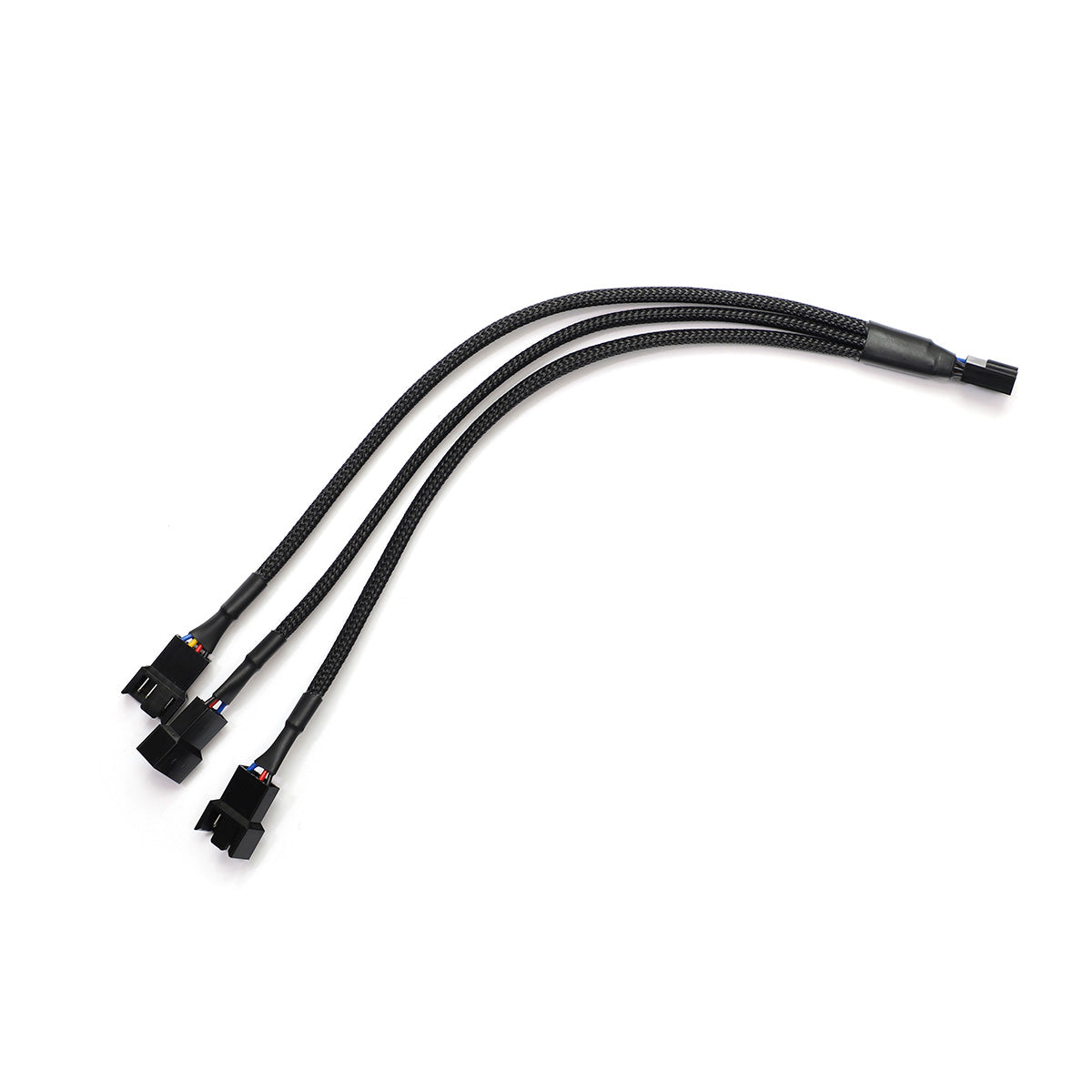 OEM Y-Splitter 3-Fan PWM Black (26cm)